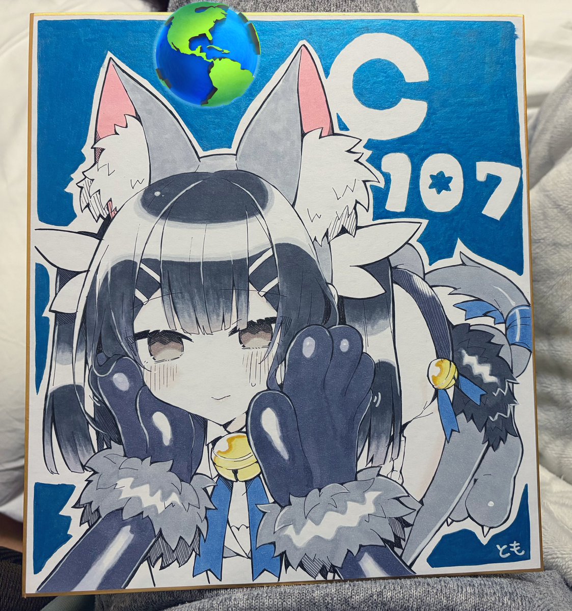 塗る前のが良かった気がする供養
(手前の手はイリヤ) 