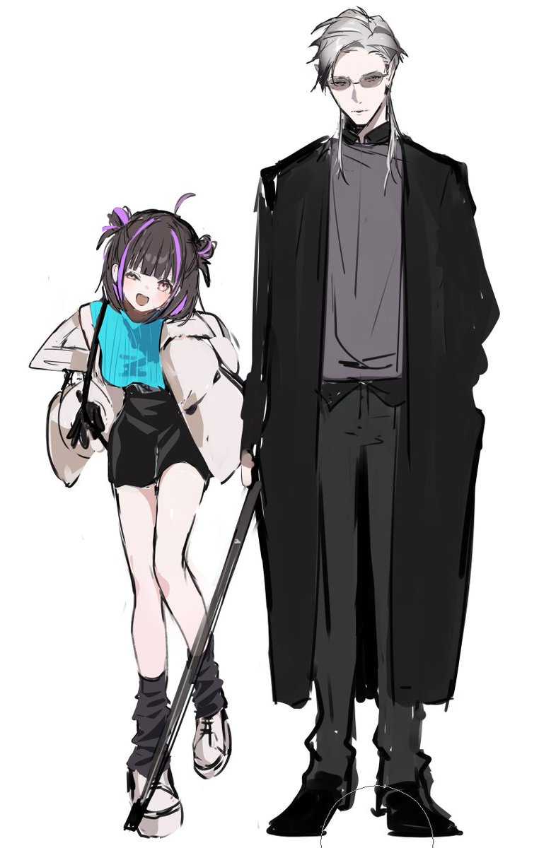 創作男女
まだキャラデザ悩み
こういう男女コンビすき 