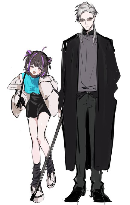 創作男女
まだキャラデザ悩み
こういう男女コンビすき 