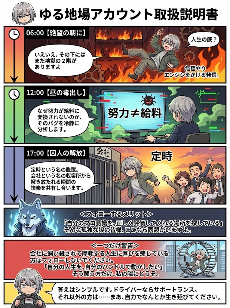ゆるさん＠㍿サポートランス｜ドライバー採用 tweet media