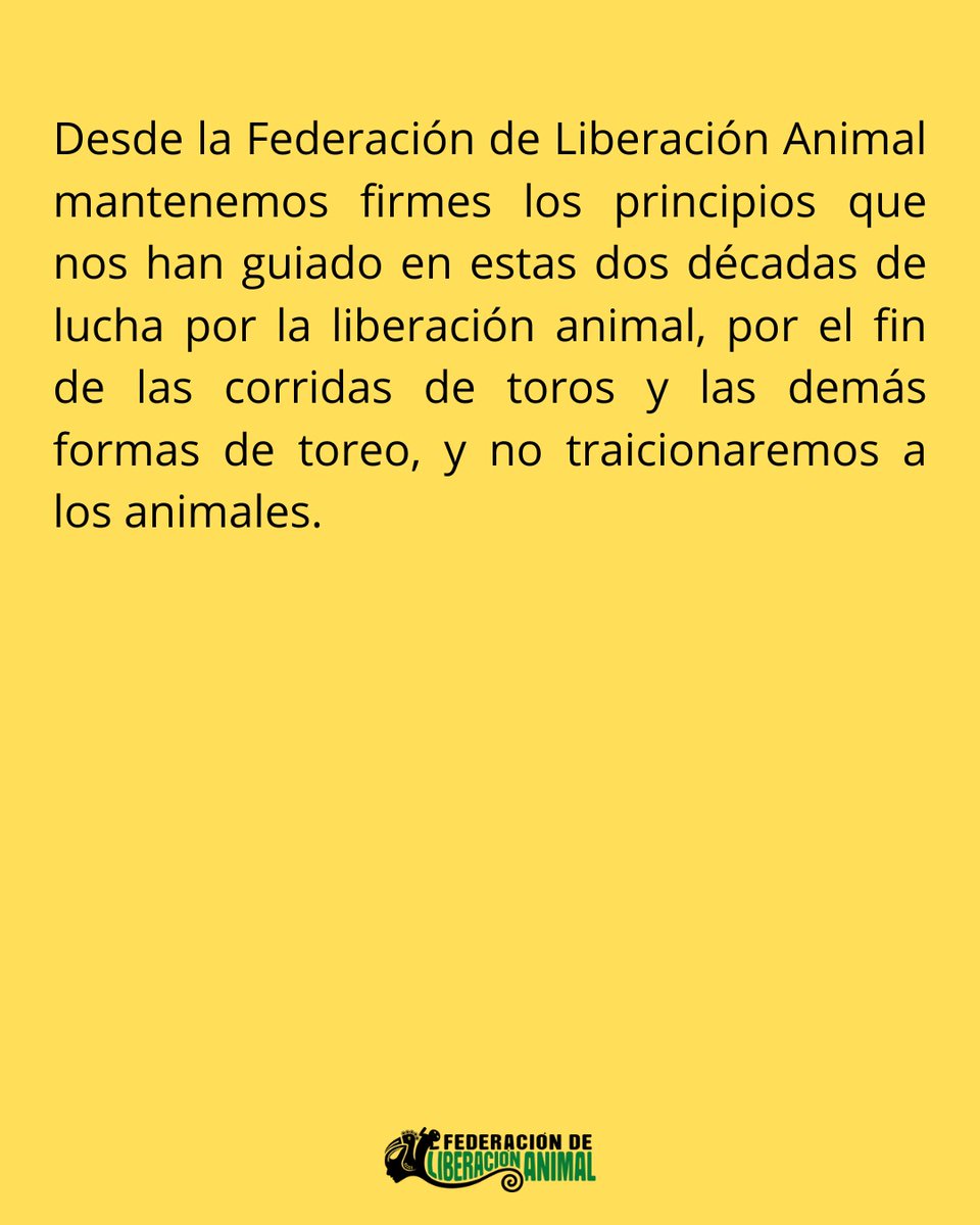 fdlanimal's tweet image. Comunicado
#CordónHumanoPorLaLiberación