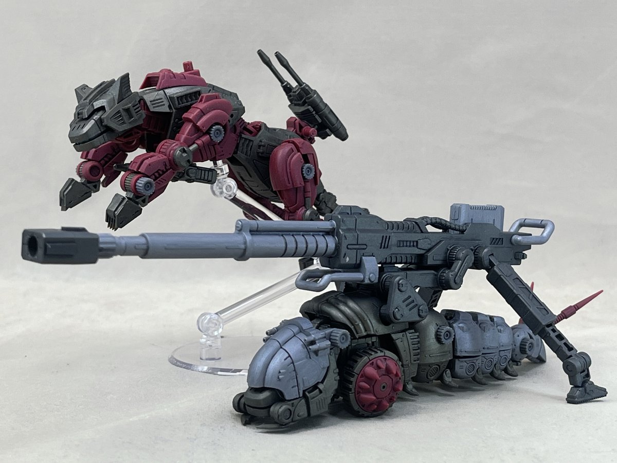 ゾイド　リアライズモデル　キャノリーモルガ&ヘルキャット　守備隊仕様 main.jpg