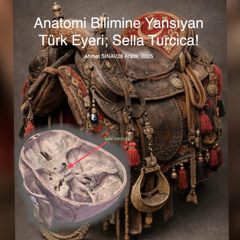 "Türk beklenendir!" sözünün Anatomi bilimine nasıl yansıdığını anlatmaya çalıştım.
Ne kadar becerebildiğim ise okuyucunun takdiri. Okuyun ve karar verin.
İşte o konuşmanın yazıya dökülmüş hali:
dibace.net/anatomi-bilimi…

#sellaturcica
#turkishsaddle
