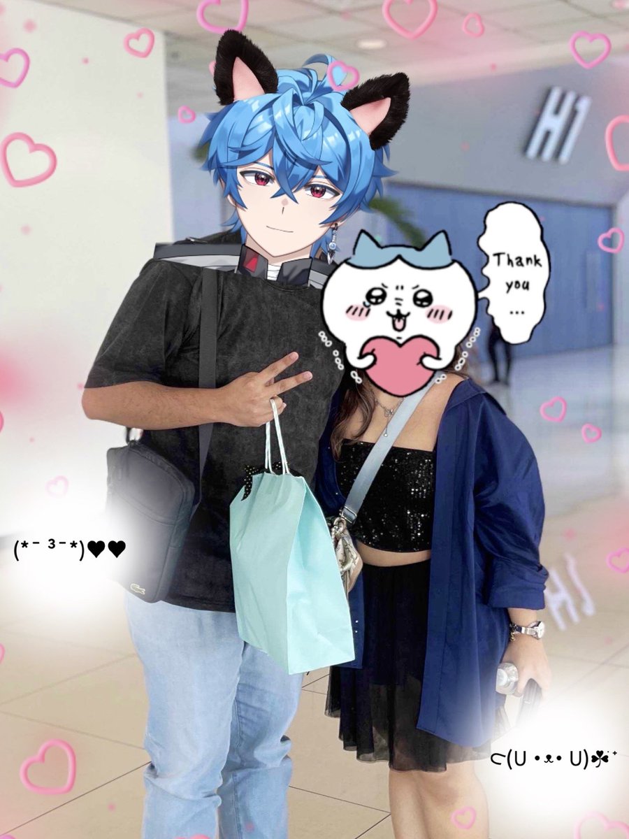 satoruthighs's tweet photo. failed to get cosmatsuri tix but met 𝑡ℎ𝑒 #DubstePvt⚔️ ,, in support 🙂↕️✨₍₍ (ง ˙o˙)ว ⁾⁾ https://t.co/PfSezWPysG