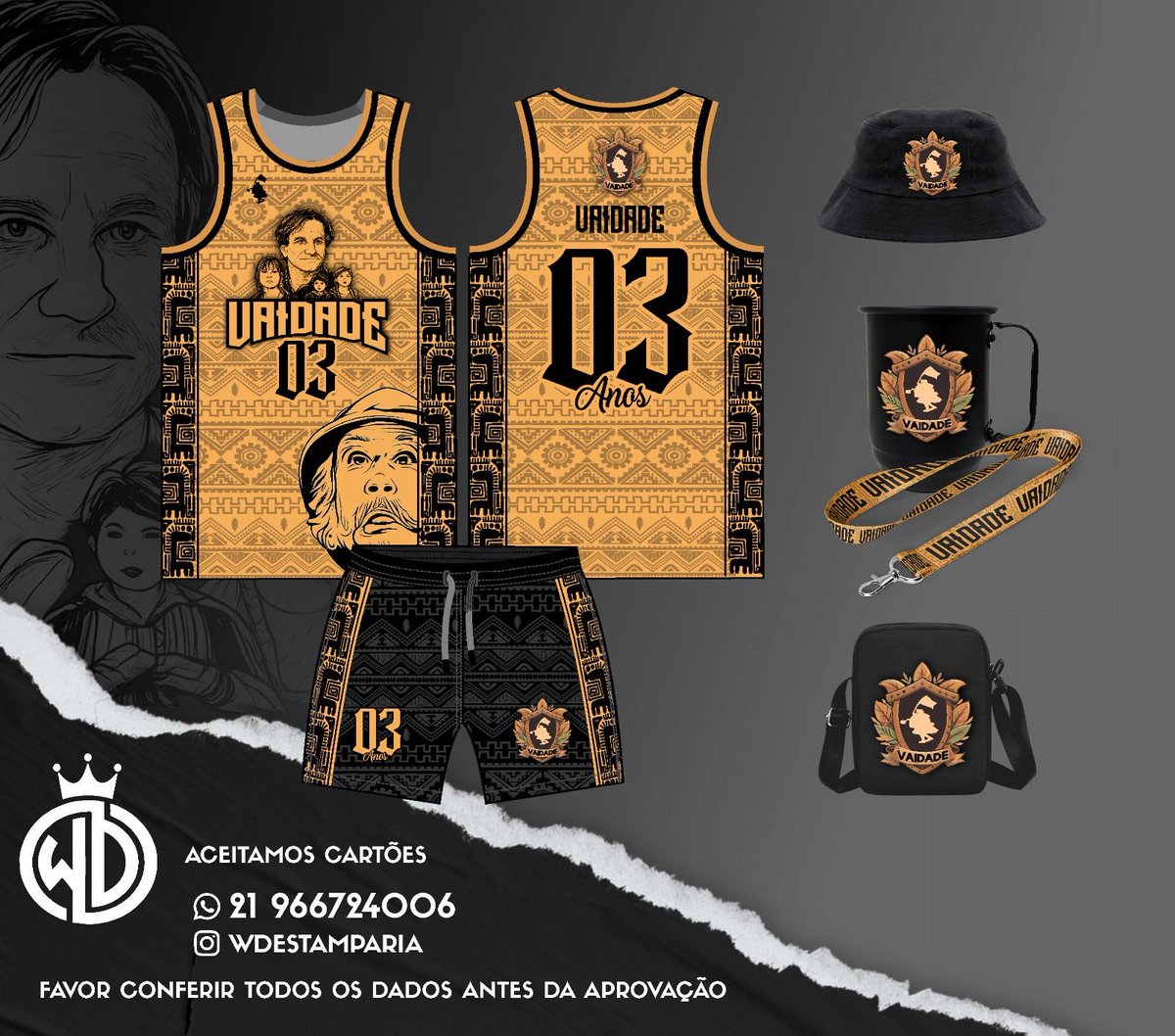 Nosso kit saída de 2026🥳🥳🎭