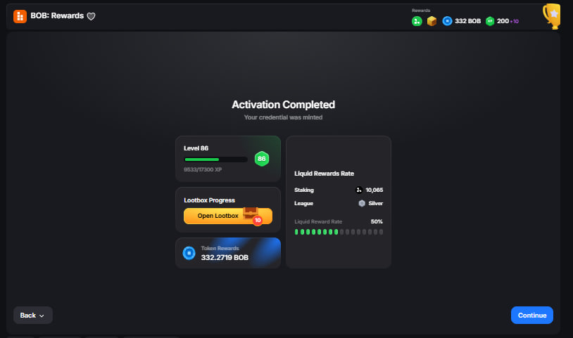Completed BOB campaigns on <a href="/layer3/">Layer3</a> 

✨claim your pending prize!

<a href="/build_on_bob/">BOB</a>

✔️LINK: app.layer3.xyz/activations/bo…