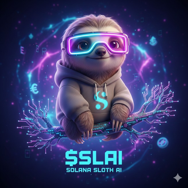 mrkrn96's tweet photo. The wait is over. The chillest AI on #Solana is here! 🌿🦥

While others are rushing, $SLAI is taking a nap on the moon. 🌙

✅ Website Live: https://t.co/ymmGkPb0Sz ✅ Telegram: @SolanaSlothAIOfficial ✅ Contract: BEYnhnhzuKJU7RNw6S4VegaP9F29Ajjz7PssuZbLpump

#SLAI #Solana https://t.co/6opwJj9HPr