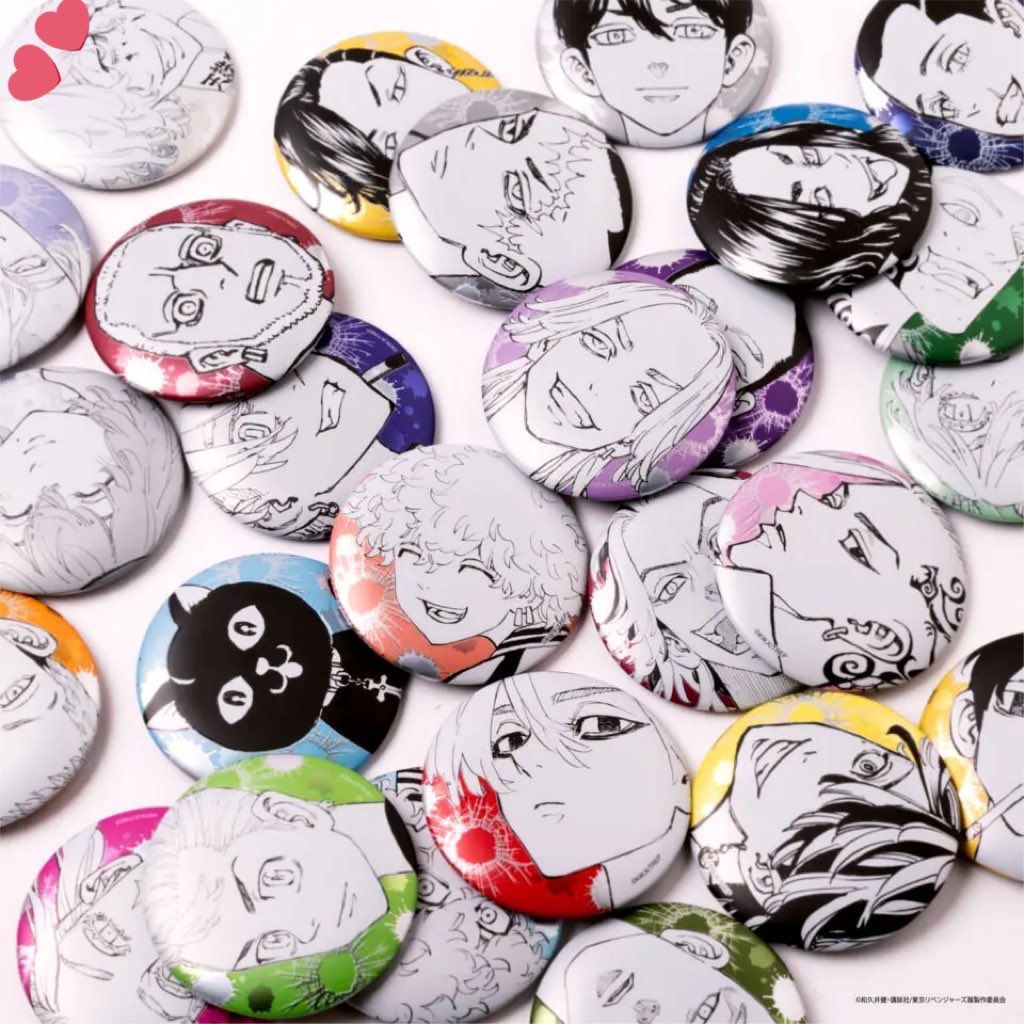 譲渡］東リべ 東京リベンジャーズ マイキーマート 缶バッジ メタリック