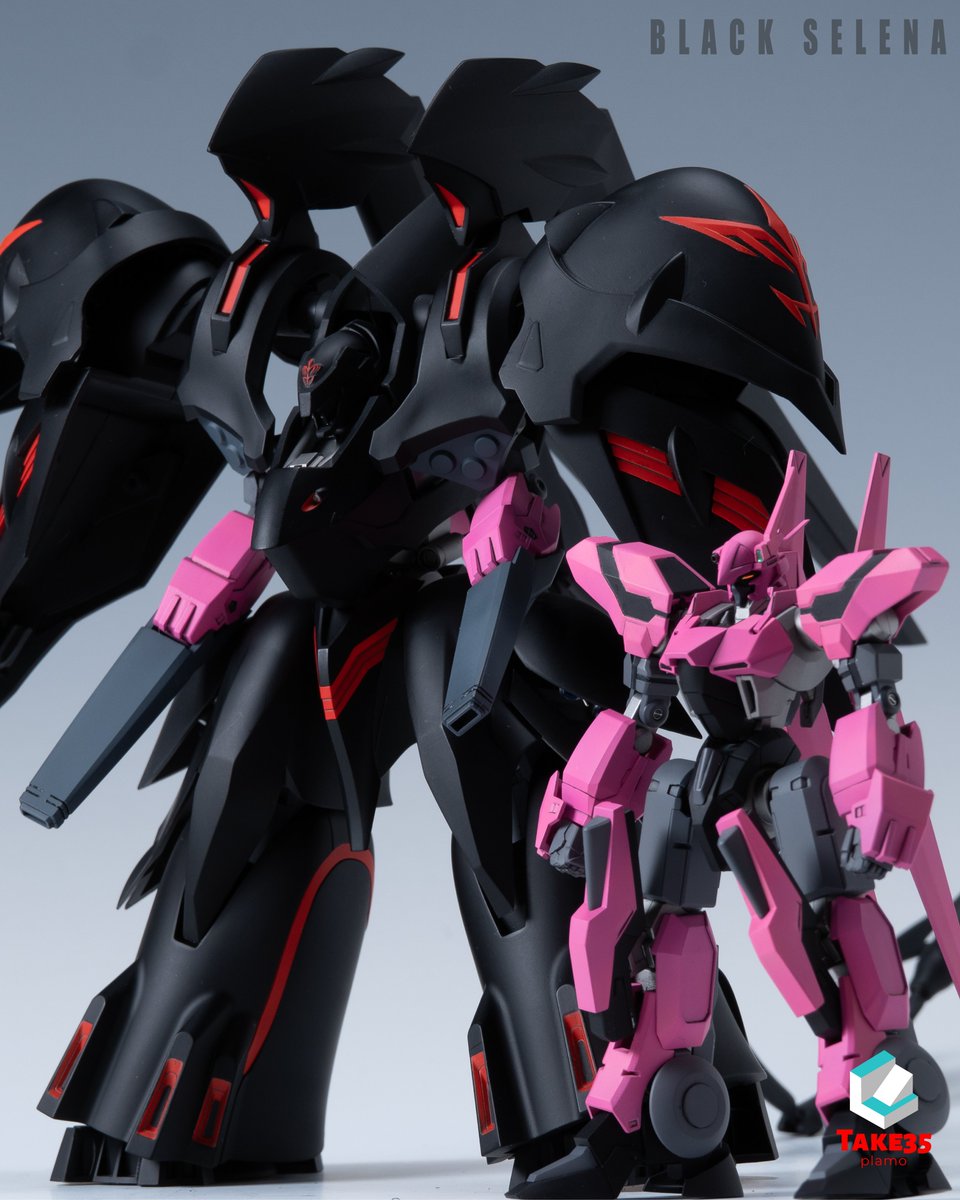 今月完成していたものを撮影しました。 MODEROID ブラックサレナです