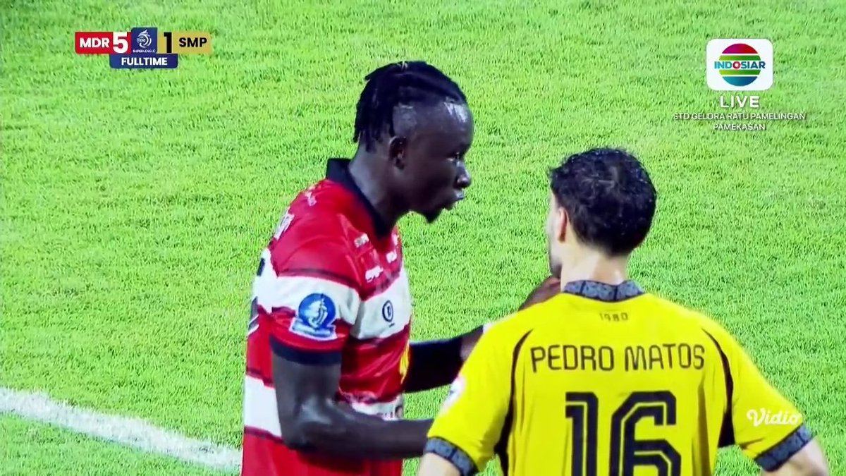 Full Time 

Madura United 5 vs 1 Semen Padang FC 

#MaduraUnited #BRISuperLeague #SemenPadangFC