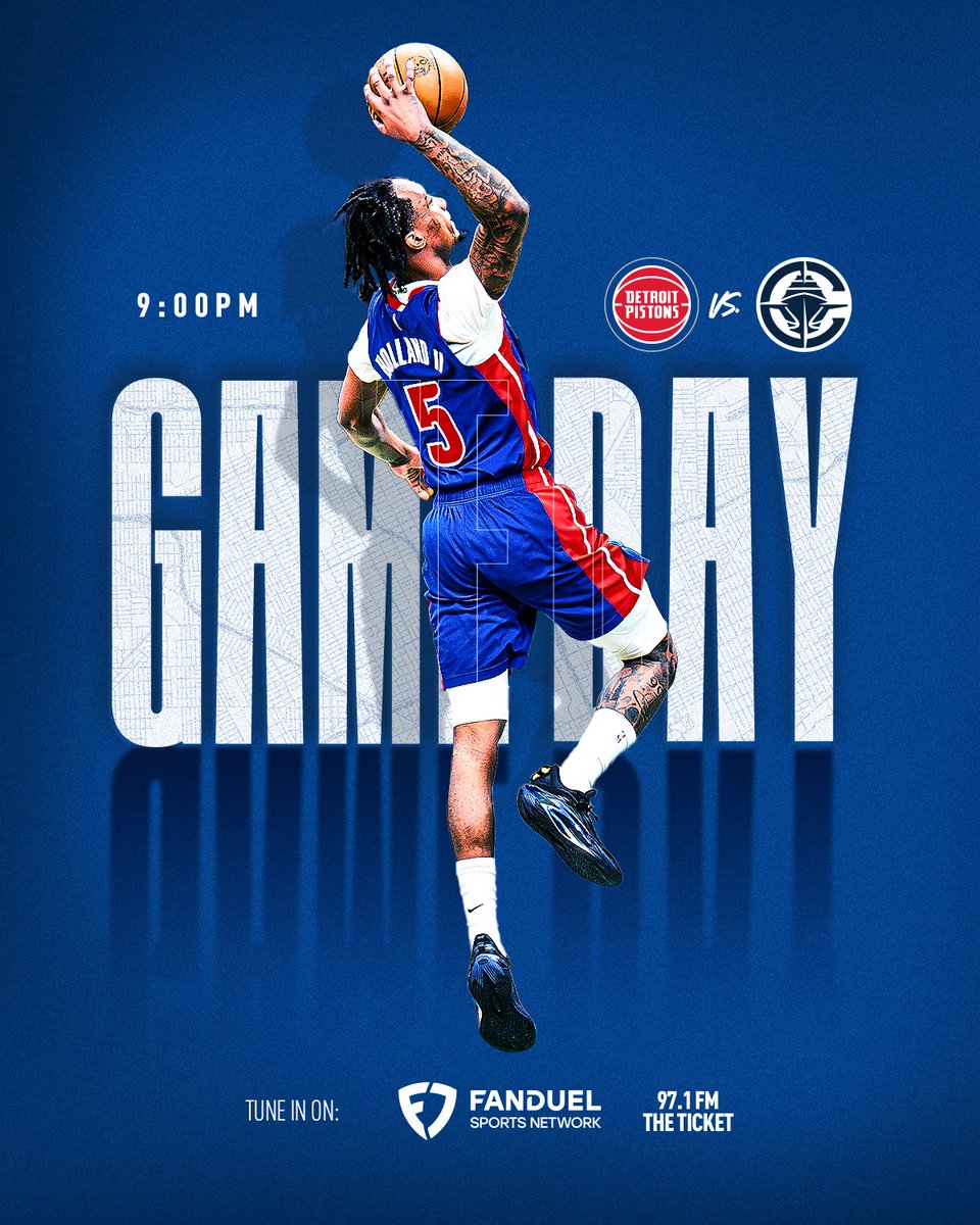DetroitPistons's tweet image. More west coast hoops tonight

📺 @FanDuelSN_DET 
🎙️ @971theticketxyt