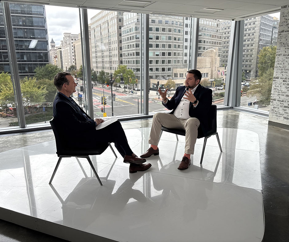 During a visit to Washington, D.C., Dr. Lev Prystupiuk, Global Care Force’s Medical Director in Ukraine, spoke with CGTN America anchor Mike Walter to discuss how medical volunteers are filling critical gaps in care in de-occupied areas of Ukraine.  

➡️ ow.ly/Ixf650XNLrv