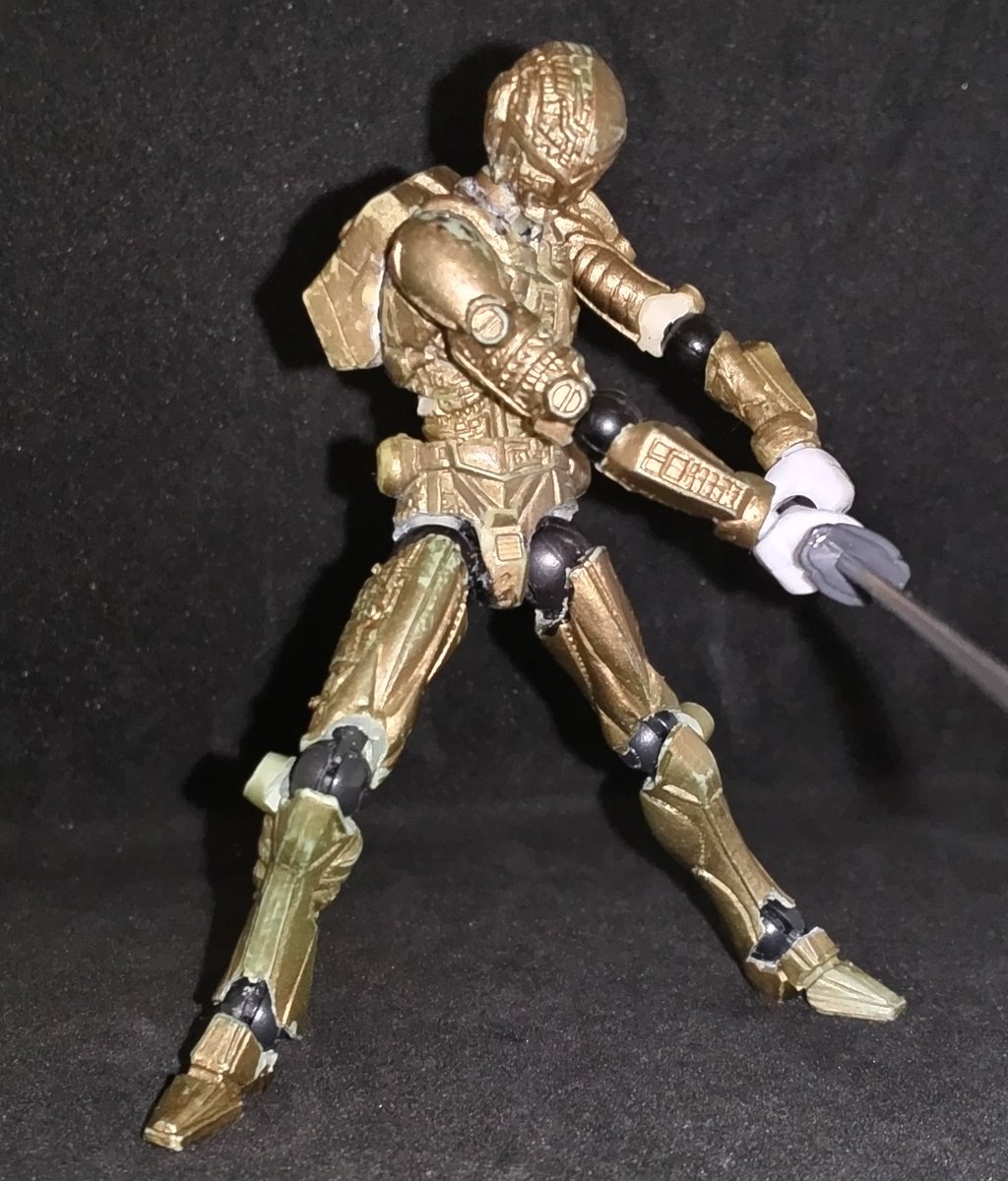 可動化させたアートワークスコレクションの #超人機メタルダー