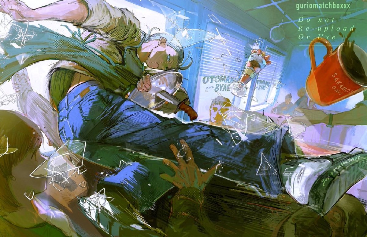 guriomatchboxxx's tweet image. サカデイの動じないモブが好き

#SAKAMOTODAYS