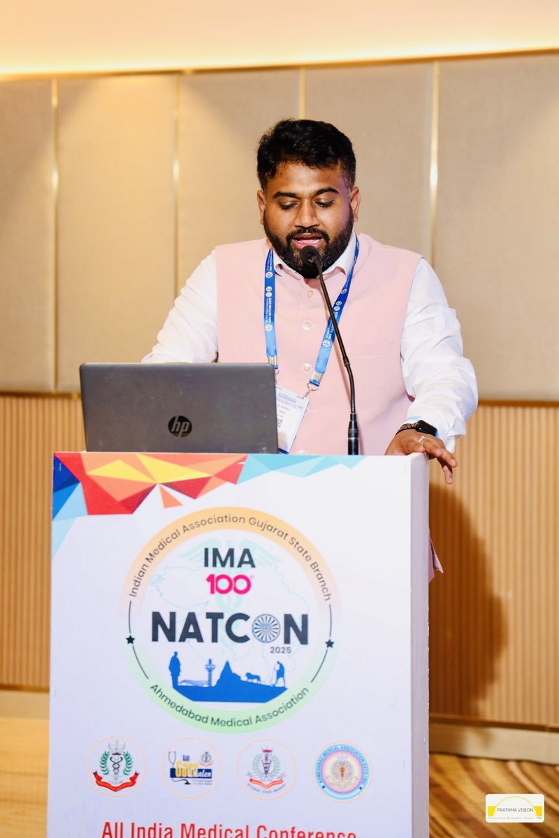 IMAJDN_DELHINCR's tweet photo. JDN Delhi | State Convenor @DrRishiRajSinh1
Speaking on Bond Policy & Stipend Policy concerning Resident Doctors across India at #NATCON100, Ahmedabad.
A focused national dialogue advocating equity, transparency & uniform standards for resident doctors Pan-India
#IMANATCON100 https://t.co/ID1IJLDYvN