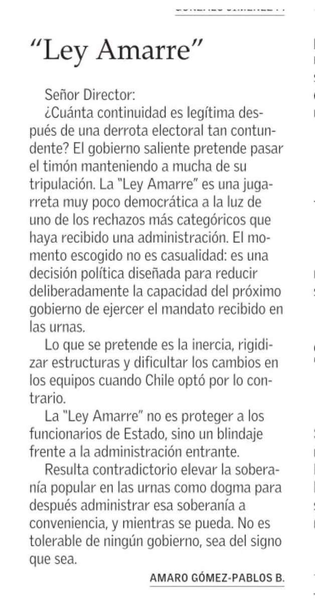 lucyanaah's tweet image. Valiente ⁦@tv_Amaro⁩       El actual gobierno de ⁦@GabrielBoric⁩ quiere hipotecar al que sigue. Aquí ⬇️la sugerencia es RESPETAR la voluntad de una aplastante mayoría:
