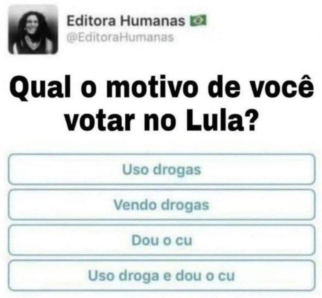 Que enquete maravilhosa!