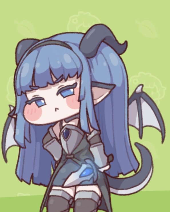 そいや、ヴィヴィのしっぽ。
他の竜族にはないタイプというか、たぶんこのしっぽ、水銀で作ったよね? 

あきらかに竜族のものと違うし 