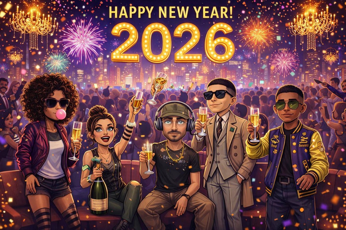 New Year’s Skid Bash is ON! 🎉🎆

Let’s send it into the New Year with Skid City vibes! 

Create a digital party scene with your Skid City NFT celebrating New Year’s:  fireworks, confetti, champagne, disco balls, ApeChain energy!

🍬 Must hold a <a href="/skidcitynft/">Skid City | WTP ✊</a> to be included in