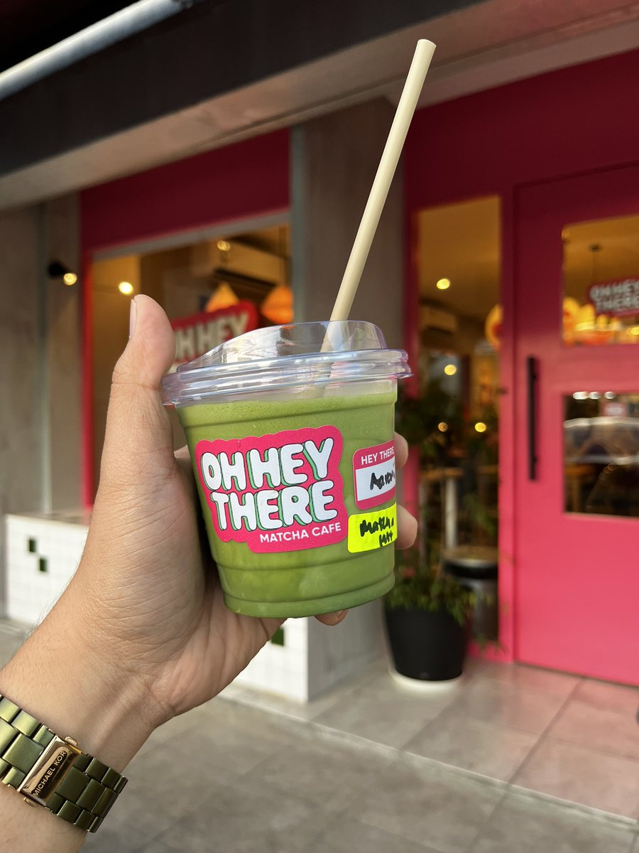 aaronjamesdude's tweet photo. ✨OH HET THERE Matcha Cafe ✨
Matcha Latter 
10/10 Masarap, you can taste the leafy matcha pero hindi ganun ka intense. https://t.co/aGfY2HYfpJ