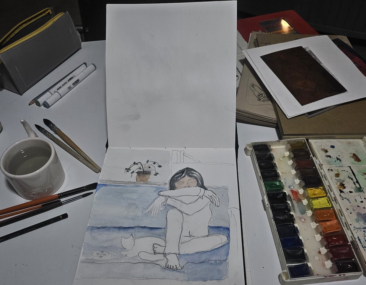 Themissingmooon's tweet image. روز برفی و جای خالیت...