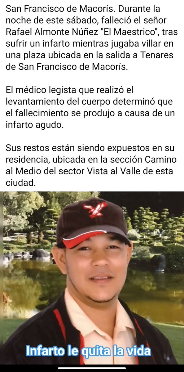 MariolySosaP's tweet image. Otra muerte súbita, el mismo día y en el mismo pueblo que la anterior, en este caso etiquetada como “infarto” y cerrada sin preguntas.
Cuando las coincidencias se acumulan, el silencio deja de ser prudencia y pasa a ser negligencia.