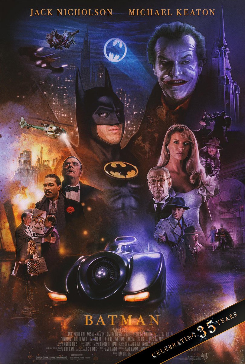 TheBatHome's tweet image. '89 Batman Poster by @PaulShipper