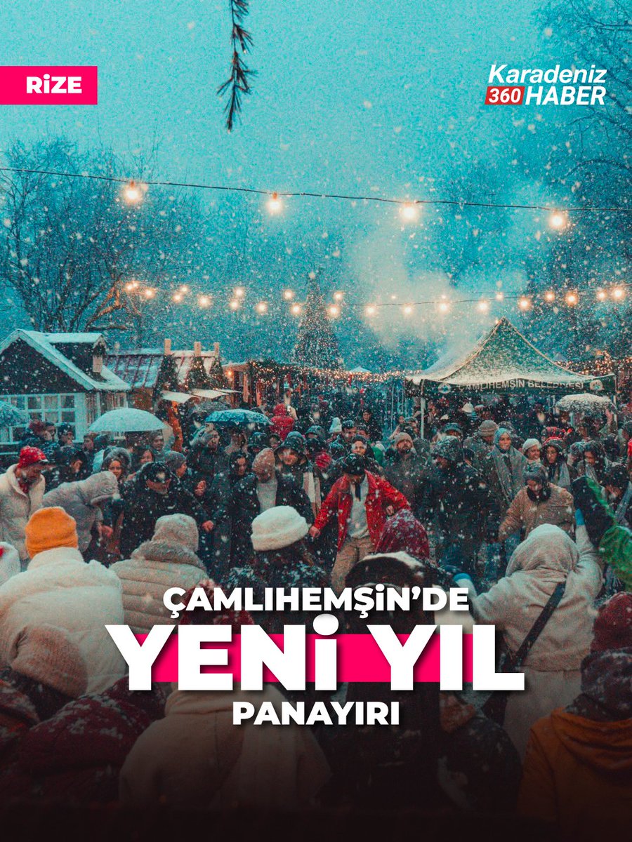 Karadeniz360's tweet photo. 🎉 Rize’nin Çamlıhemşin ilçesinde 24-30 Aralık tarihleri arasında gerçekleştirilen yılbaşı panayırı renkli görüntülere sahne oldu. Yıl sonuna kadar devam edecek panayıra vatandaşlar yoğun ilgi gösteriyor. https://t.co/Do9CSx5q7W
