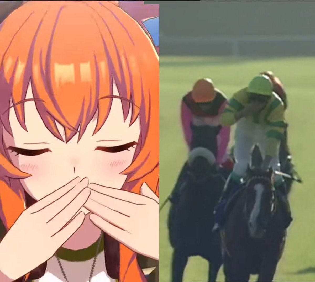 V_UMA_LOVE マヤノトップガン(田原成貴の投げキッス) ラヴズオンリー