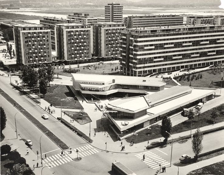 Blok 1, Novi Beograd, 1960s.