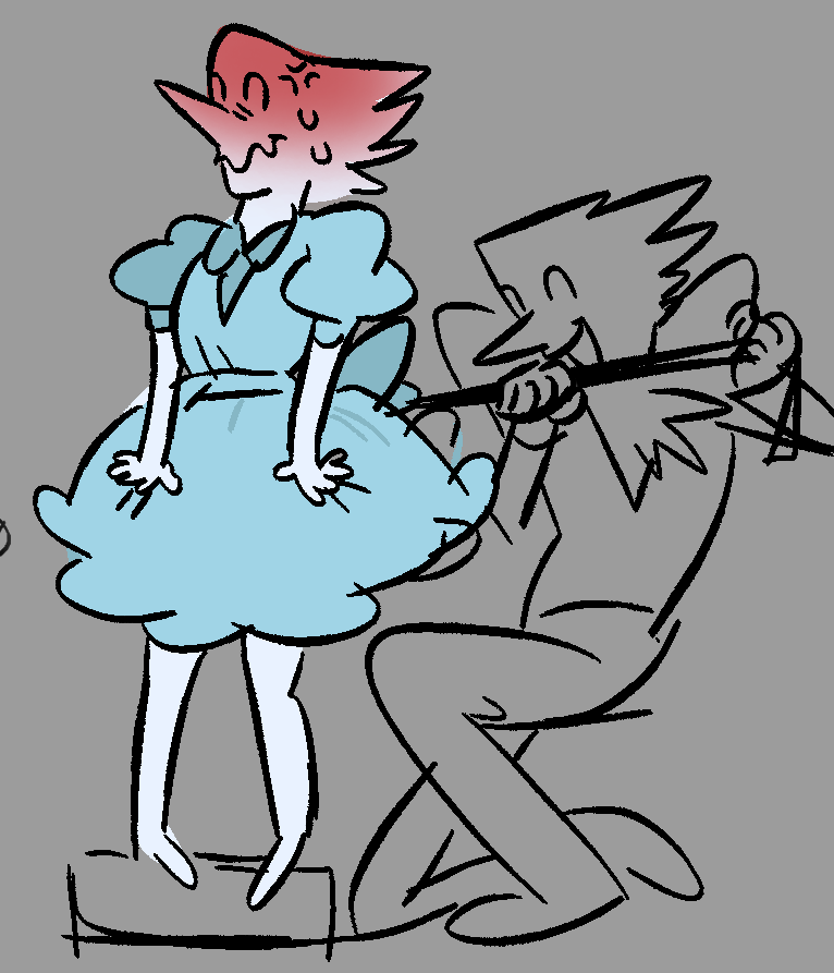 omomom44's tweet image. #DELTARUNE #addison 
white addison