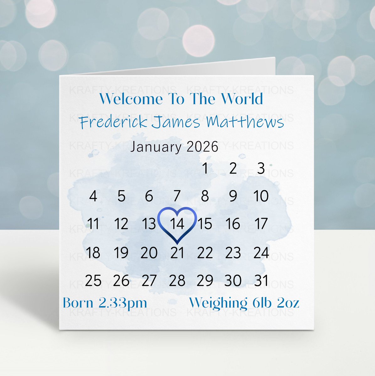 simplysarah72's tweet image. Welcome them into the world with these Calendar themed New Baby Congratulations Cards, Available at krafty-kreations.co.uk #PersonalisedCards #NewBabyCards #HandmadeCards