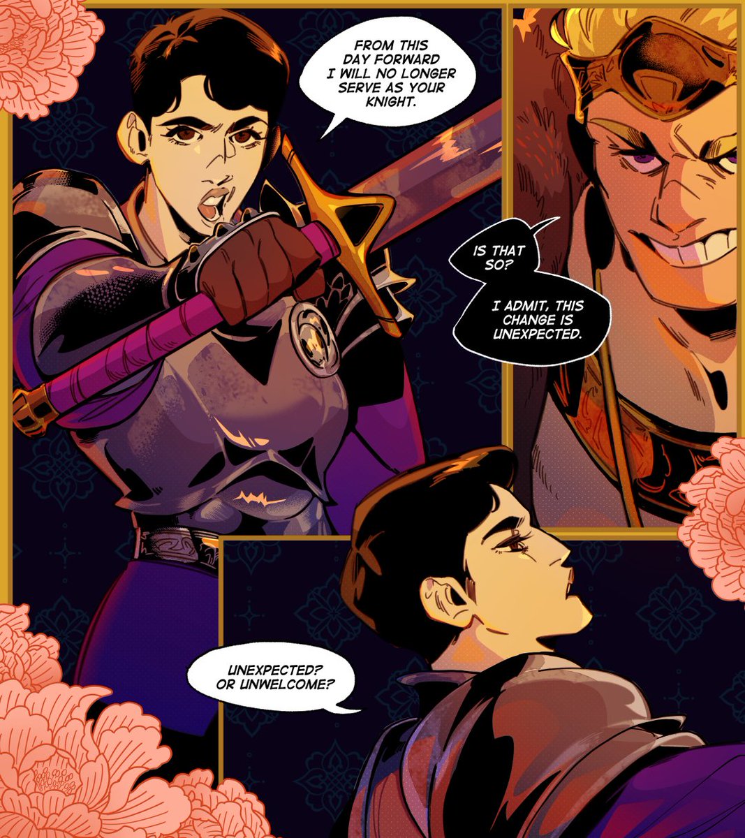 ZeSketches's tweet image. Deleon enjoys romance novels, so of course he wanted to try his hand at writing one. But everyone has to start somewhere lol #ank