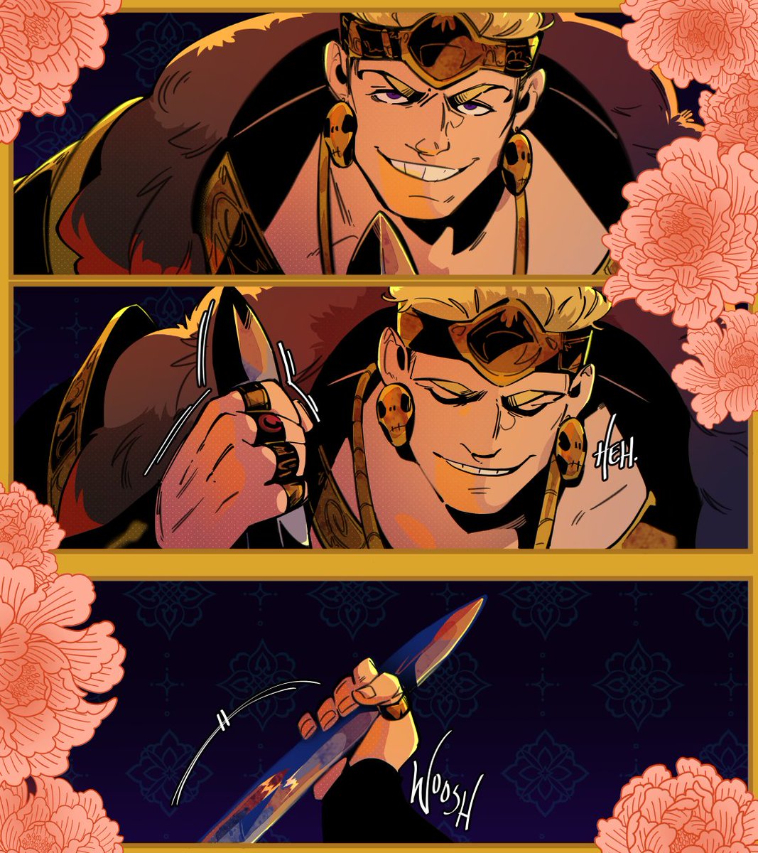 ZeSketches's tweet image. Deleon enjoys romance novels, so of course he wanted to try his hand at writing one. But everyone has to start somewhere lol #ank