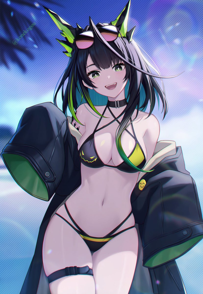 konekogou's tweet image. I want Summer Mon3tr so bad 🥲

#アークナイツ SFW