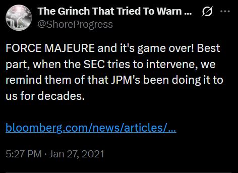1ng1n33r_'s tweet photo. The signal I've been waiting for since the start of the #SilverSqueeze movement is potentially days away.

#ForceMajeure #Unobtanium https://t.co/AGXw2ZSUeV