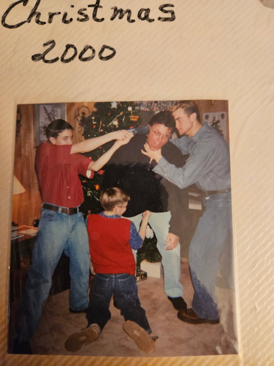 hackattack3's tweet image. Boys were not happy with their presents that year.