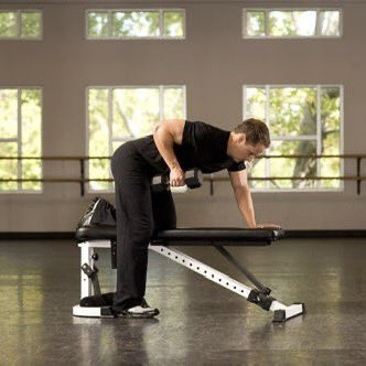 If you…

- Have an Adjustable Bench
- Have a set of Dumbbells
- Have literally nothing else
- Have no clue what to do

Here’s a Workout Plan for YOU:

𝗙𝗨𝗟𝗟 𝗕𝗢𝗗𝗬 𝗔
Exercise 1: Dumbbell Bulgarian Split Squats — 2 Sets of 5-10 Reps @ 0-1 RIR
Exercise 2: Dumbbell RDLs — 2