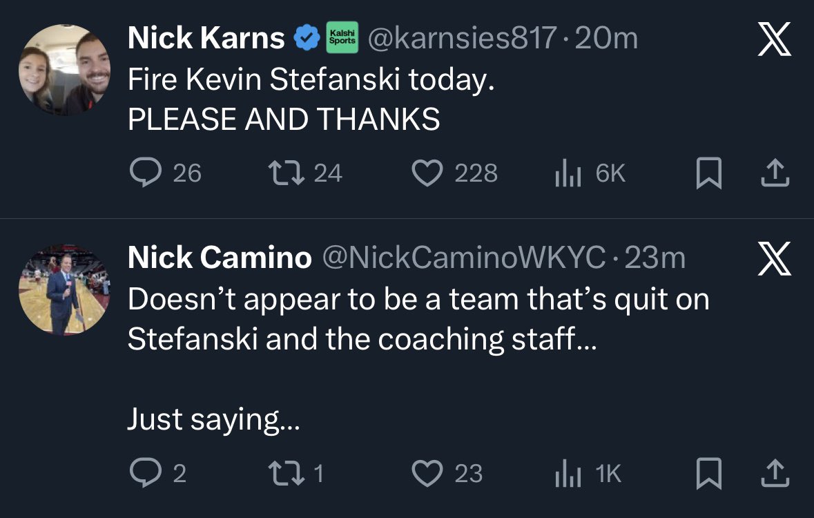 CleCavsIn4's tweet image. A perfect summary of Browns fans