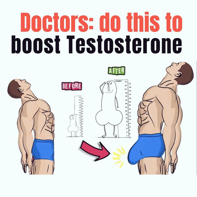 Lab_for_Men's tweet image. 5 quick and effective exercises to boost testosterone  

(Education purpose)