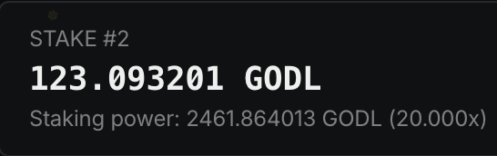 manyacheto's tweet photo. $GODL Staking - Day #3:

Thanks again for being part of this journey guys!

Continuing the $GODL staking series with more aggressive compounding to hit that 2x balance goal.

• Starting balance (Day 2): 121.441 $GODL
• Ending balance (Day 3): 123.093 $GODL
• Change: + 1.652 $GODL

Total manual claims (8) on Day 3:

0.3109 + 0.1572 + 0.3526 + 0.2626 + 0.1403 + 0.1230 + 0.1250 + 0.1630 = ~1.652 $GODL

APR % at post: 491.98%

Progress to goal: 3.76%
Goal: 240 $GODL

Follow me if you're enjoying this $GODL staking ride! We’ll keep going tomorrow 📷🫡