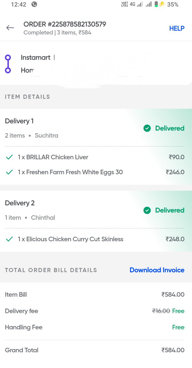 Surgeon4Oct's tweet photo. @harshamjty @phanikishan @SwiggyCares @SwiggyInstamart the chicken I ordered from Instamart sucks. It smells so bad. Why do u supply rotten raw chicken.?? When you can't supply proper fresh chicken, don't enter the market arena. Your supplying the lowest &amp; worst quality meat.! https://t.co/mAuo13aab7