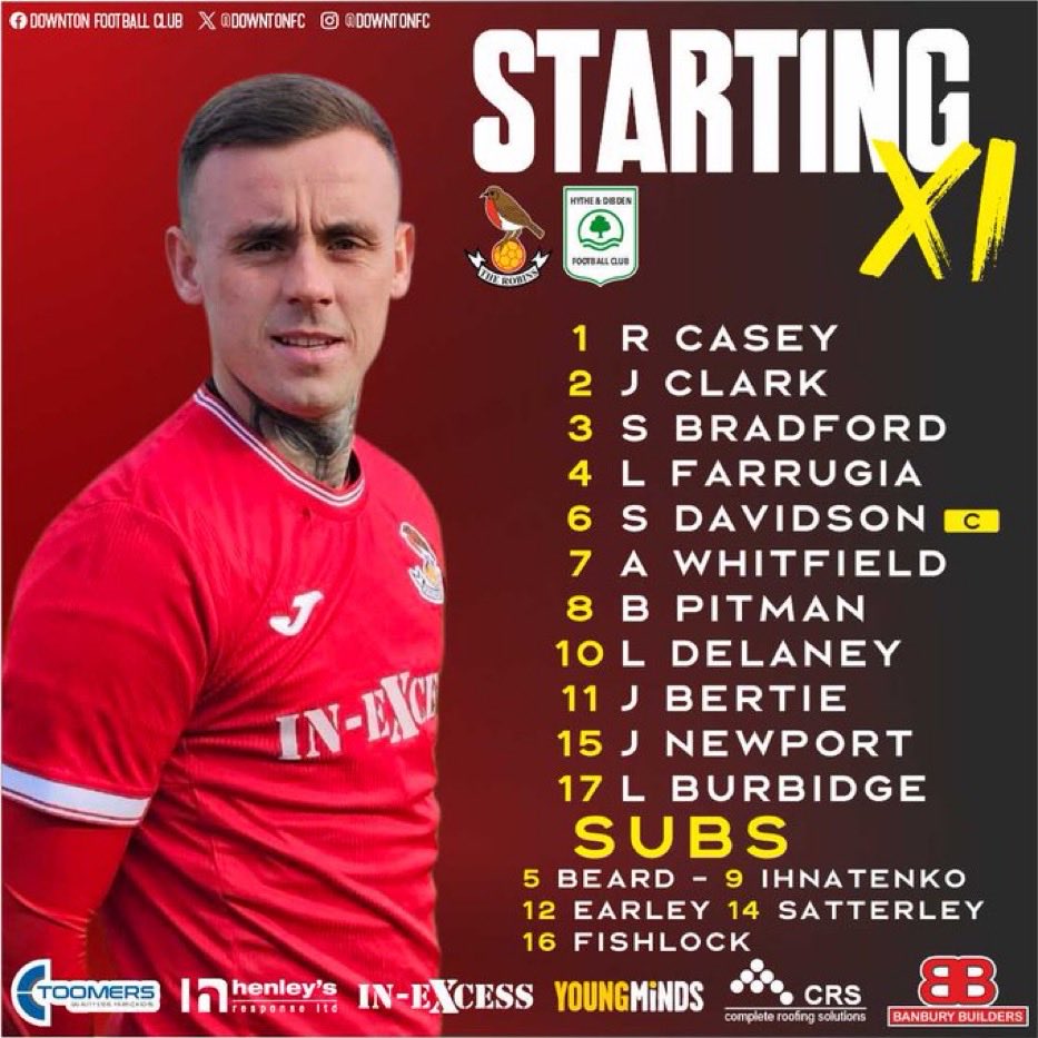 A busy day for Champion Scholars 

Despite our Christmas Break we had several players and staff involved in First Team Club Action. 

Scott Rowles - Poole 1st team squad for their victory over Wimborne Town. 

Archie Whitfield/Luke Burbidge - both started in Downtons victory over