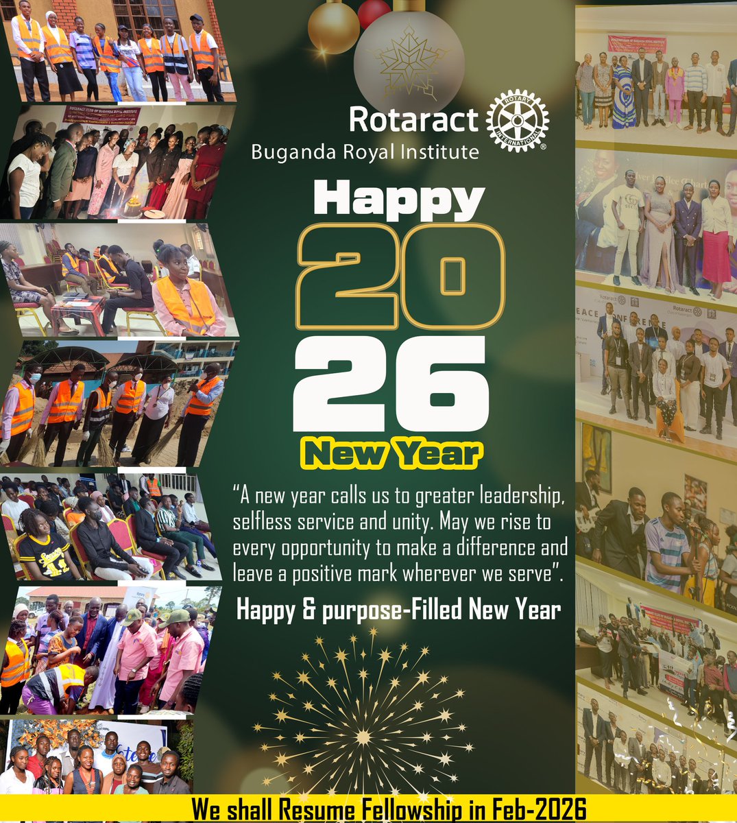 Rotaract Buganda Royal institute (The Trekkers) tweet media