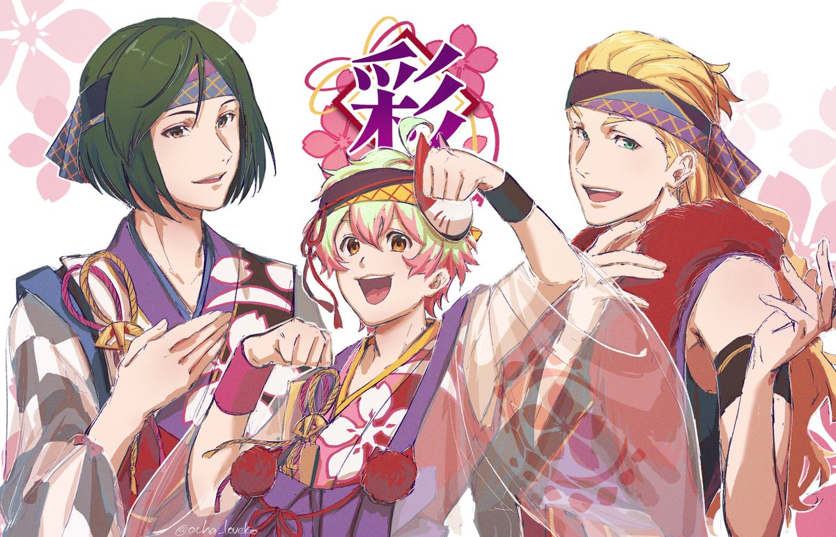 ocha_loveko's tweet image. 2024→2025 
彩さんと出会ってから1年経った🌸🌸🌸