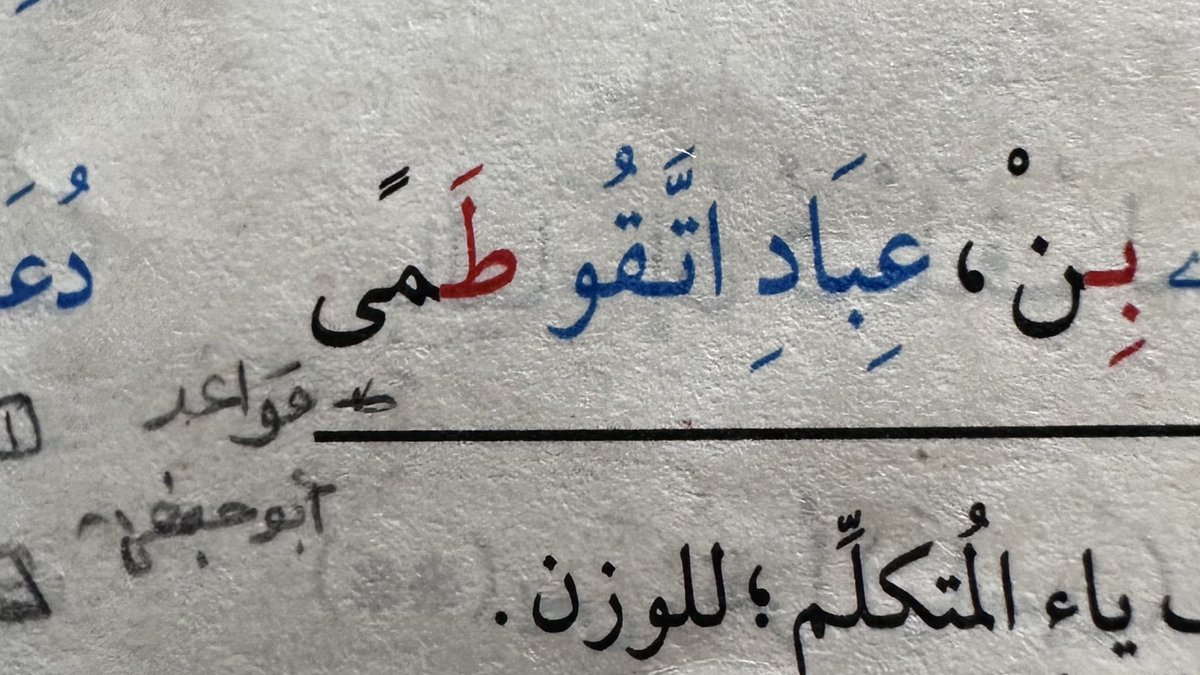 حاسة انه ابن الجزري كان فاقد الشغف لما كتب هذا الشطر