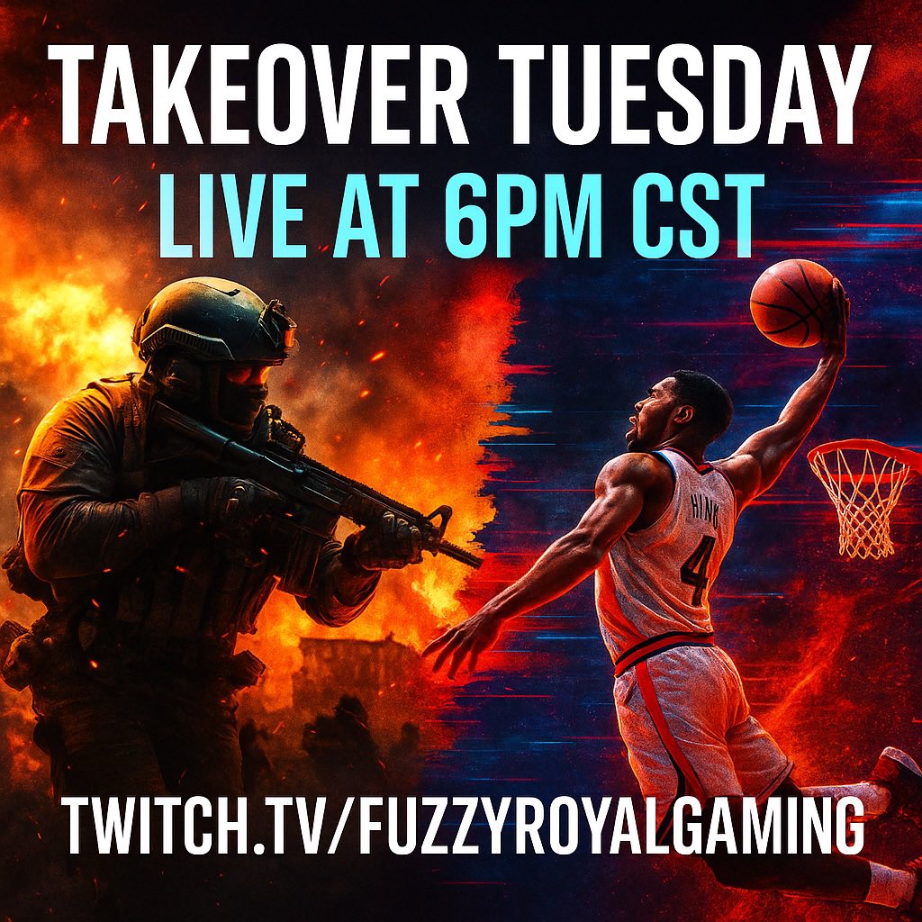 fuzzyroyalgamin's tweet image. “FuzzyRoyalGaming takes on COD 2K26 multiplayer with the wildest loadouts chat could think of! Don’t miss the epic fails and crazy moments.

Watch live for more: twitch.tv/fuzzyroyalgami…

#CallOfDuty #COD2K26 #FuzzyRoyalGaming #MultiplayerGaming #GamingClips #FunnyCOD #TwitchHighl