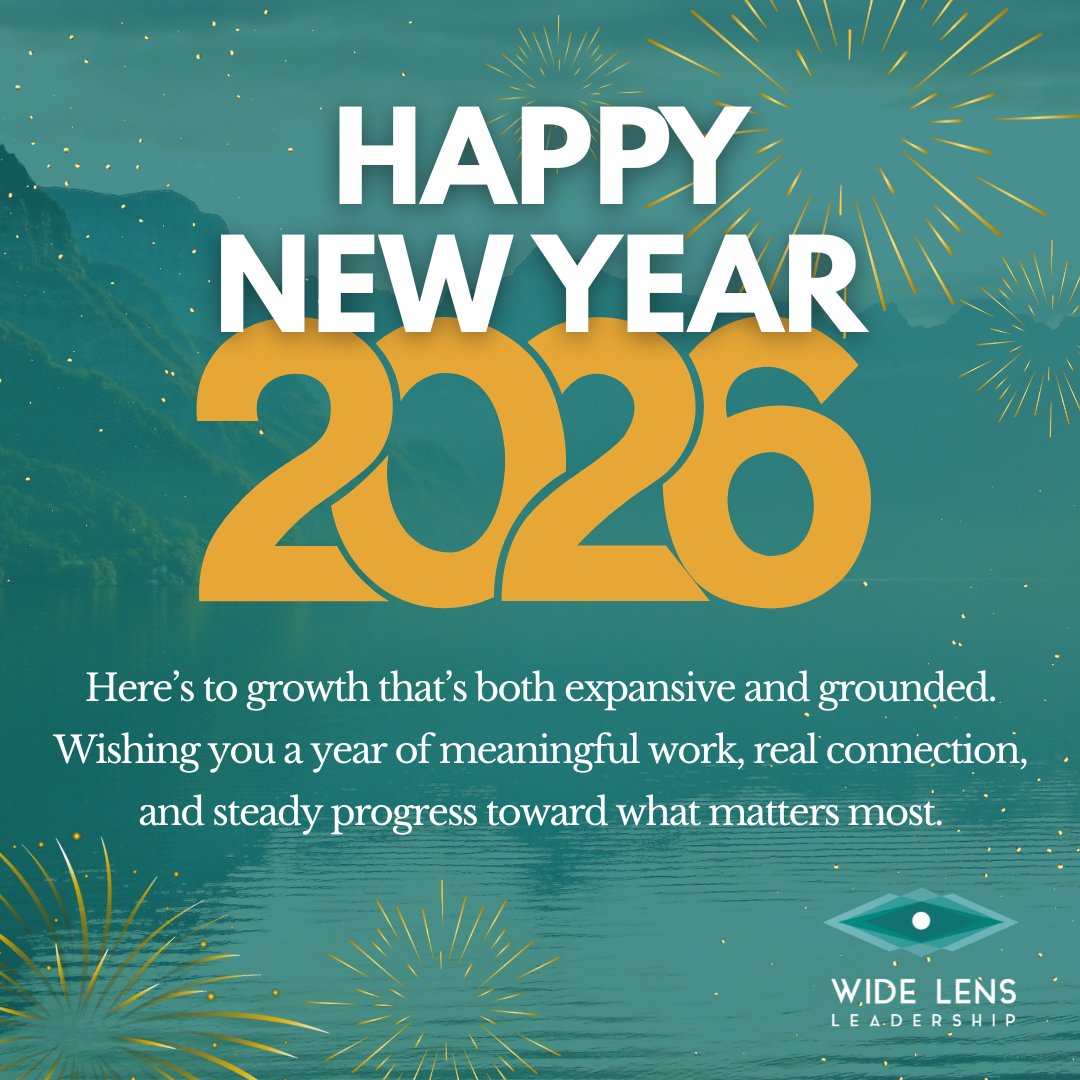A new year invites both possibility and intention.

As we step into what’s ahead, my hope is for growth that’s thoughtful — not rushed — and progress that’s steady, not performative. 

Wishing you a year rooted in purpose, connection, and forward movement.

Happy New Year!