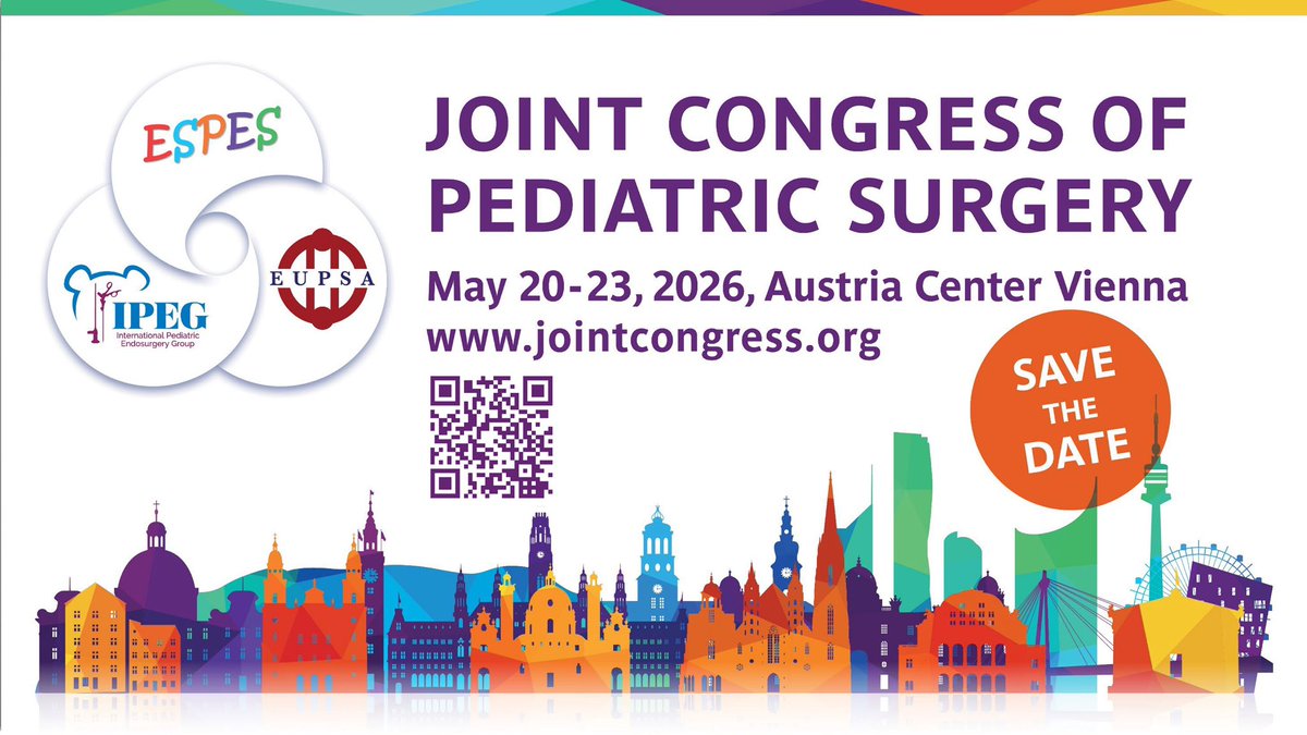 World Federation of Assctns of Pediatric Surgeons tweet media