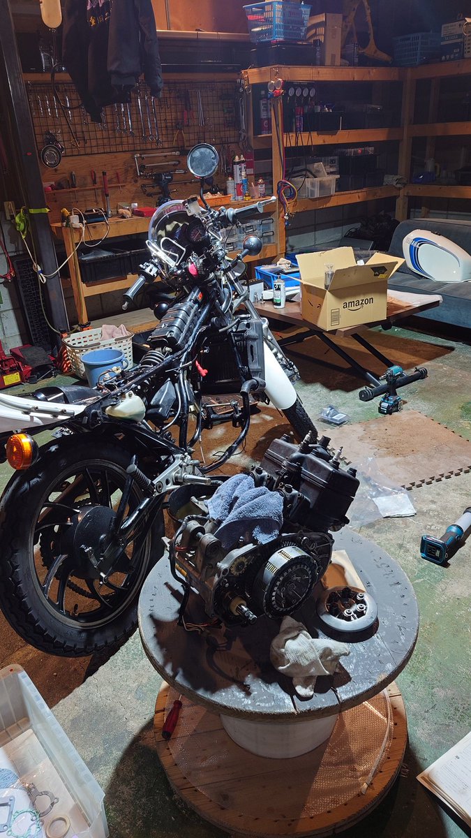 83cb250t's tweet photo. お風呂は入るまでがおっくう
歯磨きも磨くまでがおっくう
単車も直すまでがおっくう

でもやり出したらちゃんとやる
EGフルオーバーホール完了😏

#もう壊れないで https://t.co/ZWNFszDmbR